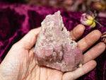 Pink Tourmaline Crystal on Matrix, Natural Tourmaline Specimen, Raw Pink Tourmaline Tower
