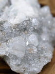 Apophyllite Crystal w Stilbite Inclusion, Angelic Apophyllite Crystal Specimen, Raw Apophyllite Cluster