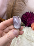 Gemmy Lepidolite Tumbled Stone, Polished Lepidolite Crystal Pocket Stone, Exquisite Quality Lepidolite, High Quality Lepidolite, #AR30