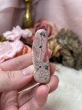 Rhodochrosite Tumbled Stone, High Quality Rhodochrosite Crystal, Polished Rhodochrosite Pocket Stone, #AC112