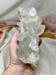 Stunning Himalayan Quartz Specimen, High Quality Lemurian Samadhi Quartz Crystal, Rare Crystal Statement Piece
