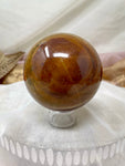 Red Jasper Sphere, Polished Natural Jasper Crystal Ball, Grounding Crystal Gift For Her