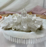 Stunning Himalayan Quartz Specimen, High Quality Lemurian Samadhi Quartz Crystal, Rare Crystal Statement Piece