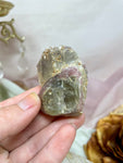 Raw Tourmaline Crystal, Natural Pink Green Tourmaline Stone, Crystal Gift For Her