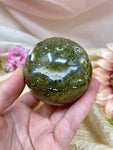 Ocean Jasper Sphere, Natural Polished Jasper Crystal Ball