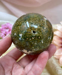 Ocean Jasper Sphere, Natural Polished Jasper Crystal Ball