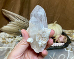 Exquisite Himalayan Quartz Cluster, Quality Samadhi Quartz Crystal Specimen, Rare Lemurian Crystal Cluster