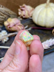 Ethiopian Welo Opal, AAA Grade Raw Rainbow Fire Opal, Rough Natural Crystal