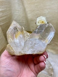 Incredible Himalayan Quartz Cluster, Quality Samadhi Crystal Specimen, Rare Lemurian Crystal Cluster