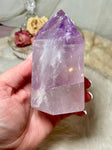 Beautiful Purple Amethyst Tower, Polished Natural Crystal Obelisk, Gem Quality Light Purple Amethyst