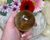 Citrine Crystal Sphere, Natural Polished Citrine Crystal Ball, High Quality Crystal for Manifestation