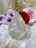 Quality Citrine Crystal Flame, Natural Brazilian Citrine Generator, Polished Crystal Tower - 8874