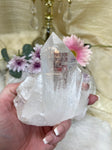 Stunning Himalayan Quartz Cluster, Quality Samadhi Crystal Specimen, Rare Lemurian Crystal Collector's Piece - 8866