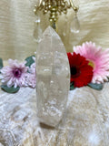 Quality Citrine Crystal Flame, Natural Brazilian Citrine Generator, Polished Crystal Tower - 8873